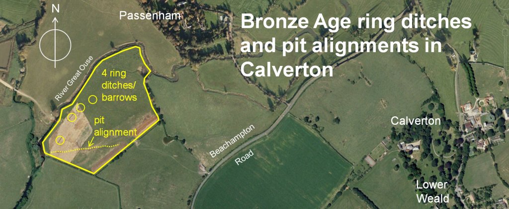 Passenham Quarry Bronze Age site