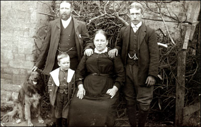 Edwin & Charlotte Gobbey with thier sons
