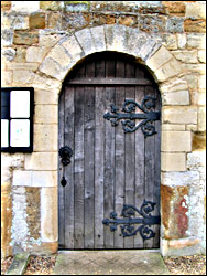 Church door