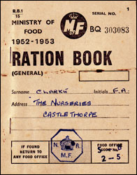 Ration Book 1952-1953
