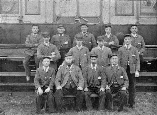 Wolverton Works - Carriage Cleaners 19th century