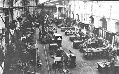 Wolverton Works - Millwright Shop 1928