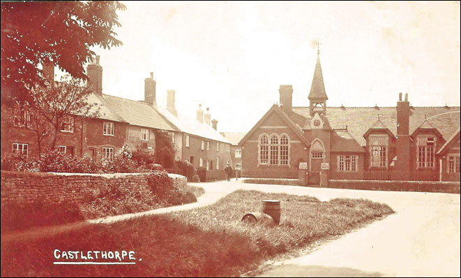 Castlethorpe School opened by Lord Carrington on October 15th 1891