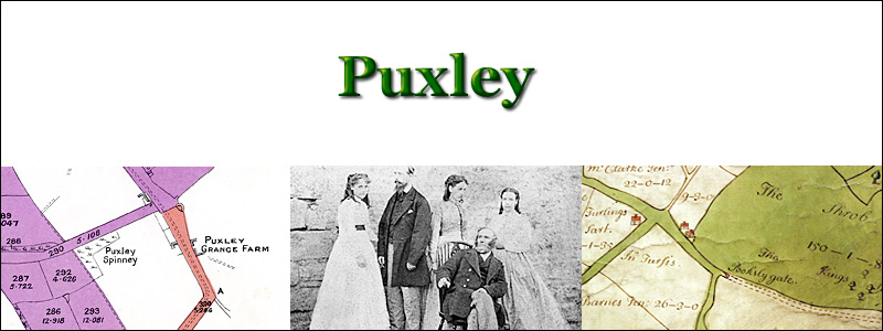 Puxley village in the Grafton Estate