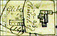 Stoke Bruerne - 1727 Grafton Map : House Number 14