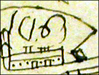 Stoke Bruerne - 1727 Grafton Map : House Number 16