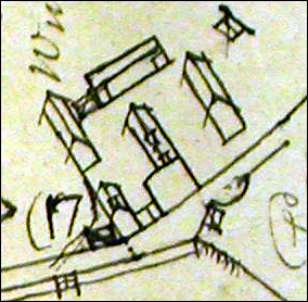 Stoke Bruerne - 1727 Grafton Map : House Number 17