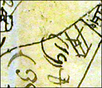 Stoke Bruerne - 1727 Grafton Map : House Number 19