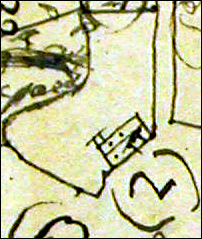 Stoke Bruerne - 1727 Grafton Map : House Numbe r2