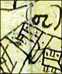 Stoke Bruerne - 1727 Grafton Map : House Number 20