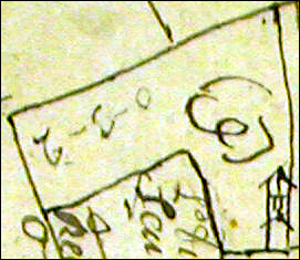 Stoke Bruerne - 1727 Grafton Map : House Number 6