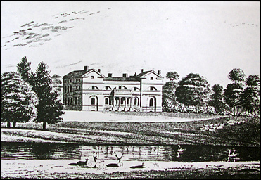 Engraving of Wakefield Lodge c.1830