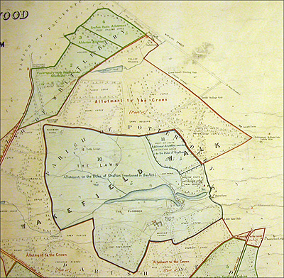 The Whittlewood Forest Allotment map 1856