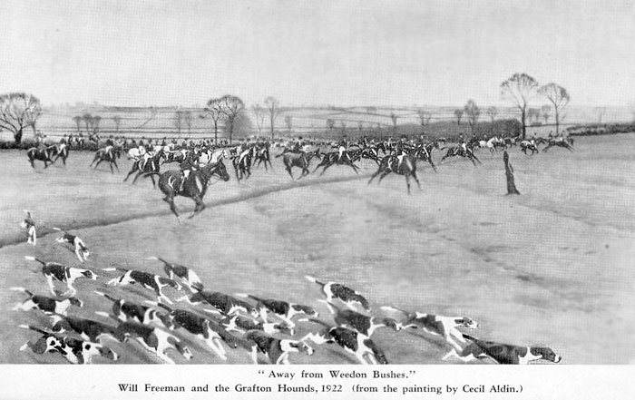 "Away from Weedon Bushes."