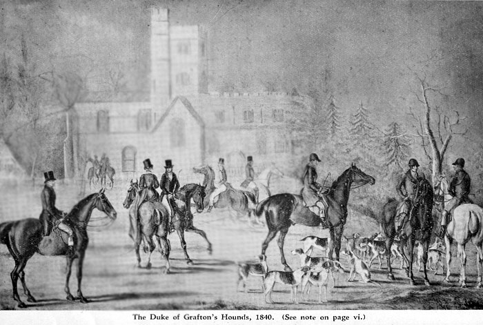 The Duke of Grafton's Hounds 1840