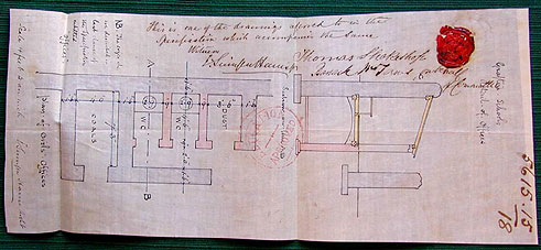 Architect's drawings for Grafton School,