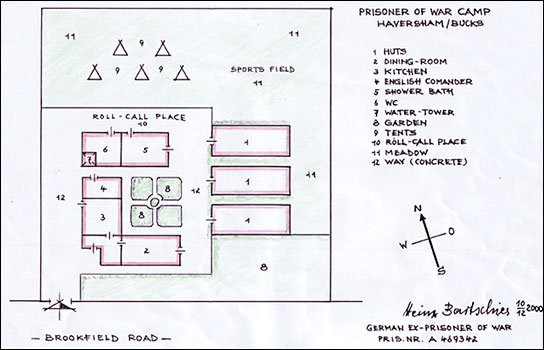 Prisoner of War Camp, Haversham, Bucks