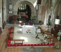 Nave of St. James' church