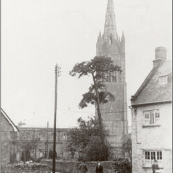 St James the Great church from the Square c.1946