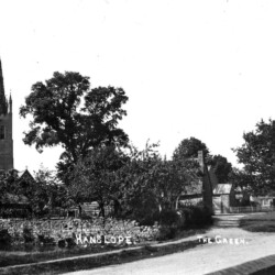 The Green with church tower in the background c.1925