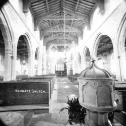 St. James Church interior c.1925.