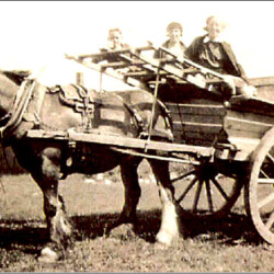 John Webb's farm opposite The Globe
c.1930,