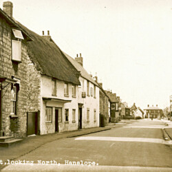 Working Mens Club and The Elms in the High Street c.1920