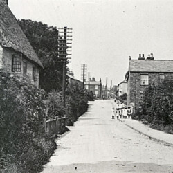 Long Street, looking South at the dip c.1910
