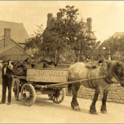 William Willingham delivering coal c.1935