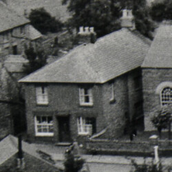 Butchers shop in Gold St. c.1957