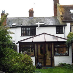 Rear view of the old cobblers, c.2008