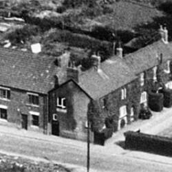 Castlethorpe Road cottages on the site of the former Salvation Army barracks.