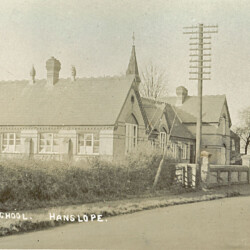 Long Street School c.1925. Originally the Board School, built in 1872 for 206 children.