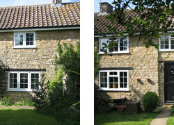 68 Long Street, 2009. Victoria Cottage (left) and April Cottage.