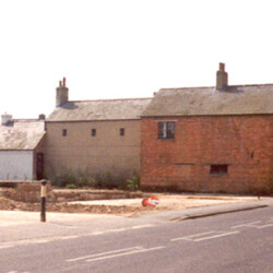 Spire garage
Showing the site after demolition