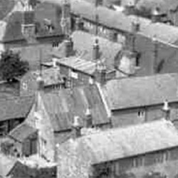 Stafford House from the church tower probably in the  1930s or 40s