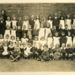 Top School (now the Village Hall) group c.1904