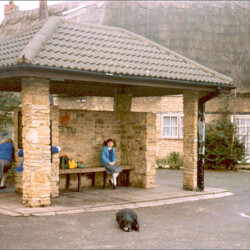 Market Square bus shelter 2007