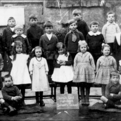 Infants class Church End School 1920