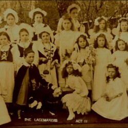 School Play:  'The Lacemakers'
c.1900