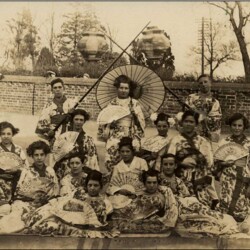 School performance of 'The Mikado' c.1900