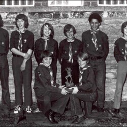 Scout camping winners c.1971
