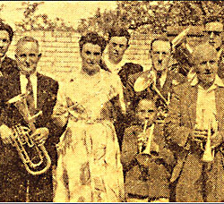 Hanslope brass band c.1950