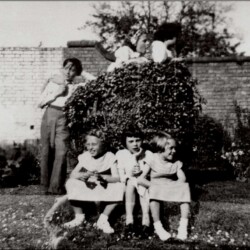 Fete in the Old Vicarge garden. c.1960
