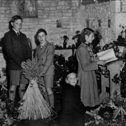 Harvest festival at St. James' church
c.1950