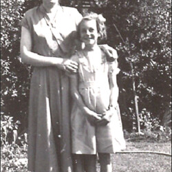 Sisters Pam and Christine Rainbow c.1960