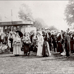 Hospital Carnival 11 July 1914, in the paddock behind the New Inn, now St.James Close.