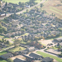 Long St., Castlethorpe Rd., Western Drive, and Hanslope Combined School and Stocking green farm