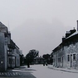 High St and Coronation cottages, c.1905, now demolished and replaced with new houses.