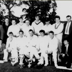 Cricket team, year not known